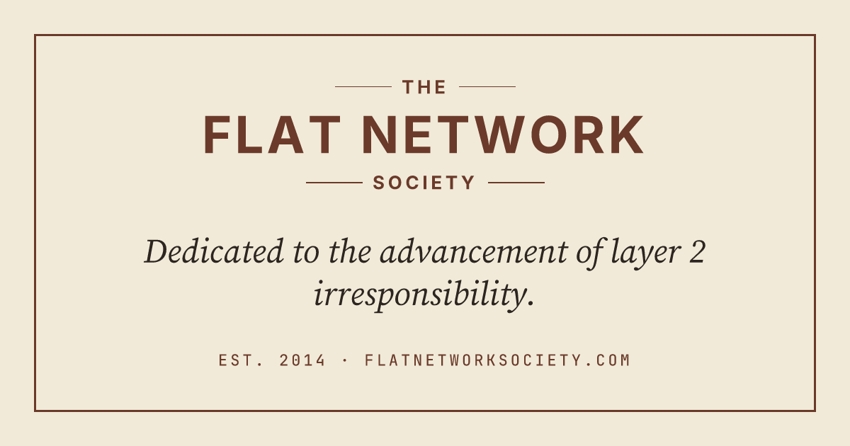 The Flat Network Society